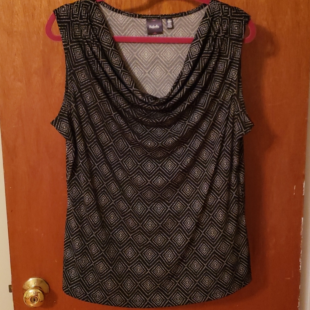 Cowl Neck Tank Top